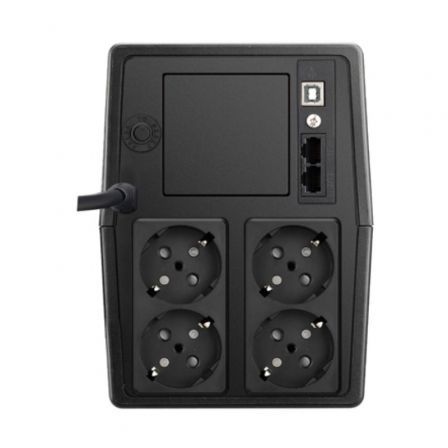 Phasak SAI Interactiva 1000VA con Pantalla LCD, USB y RJ45 Phasak SAI Interactiva 1000VA con Pantalla LCD, USB y RJ45